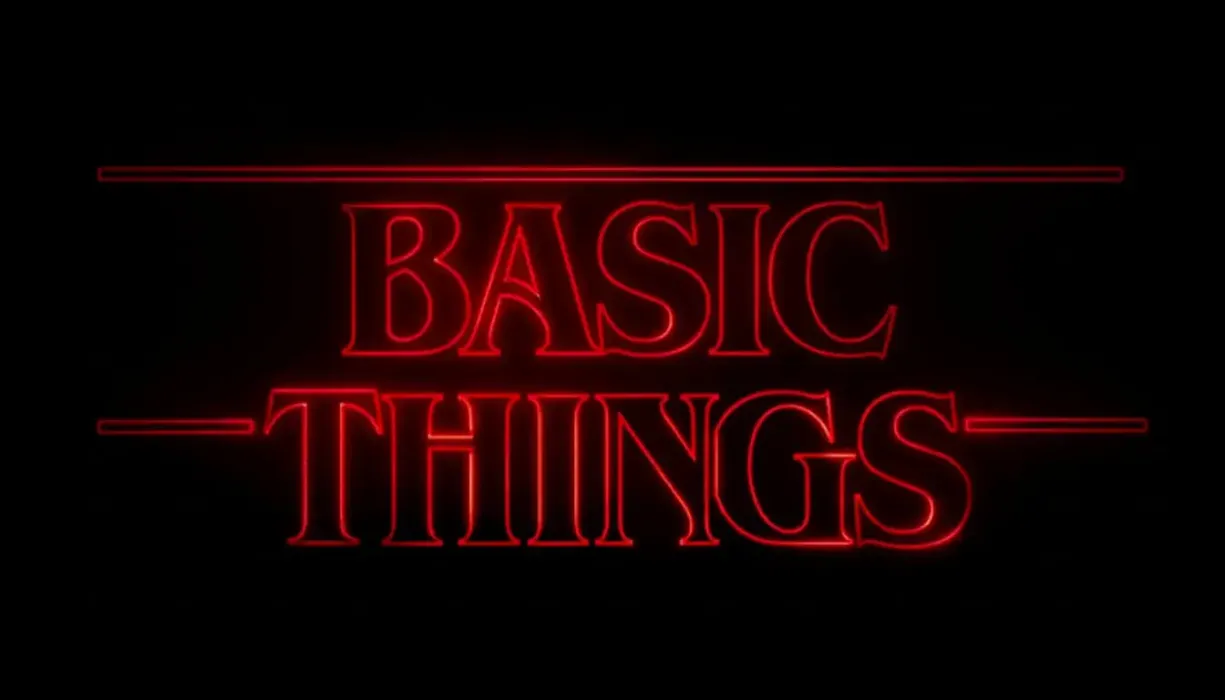 Basic Things blog post