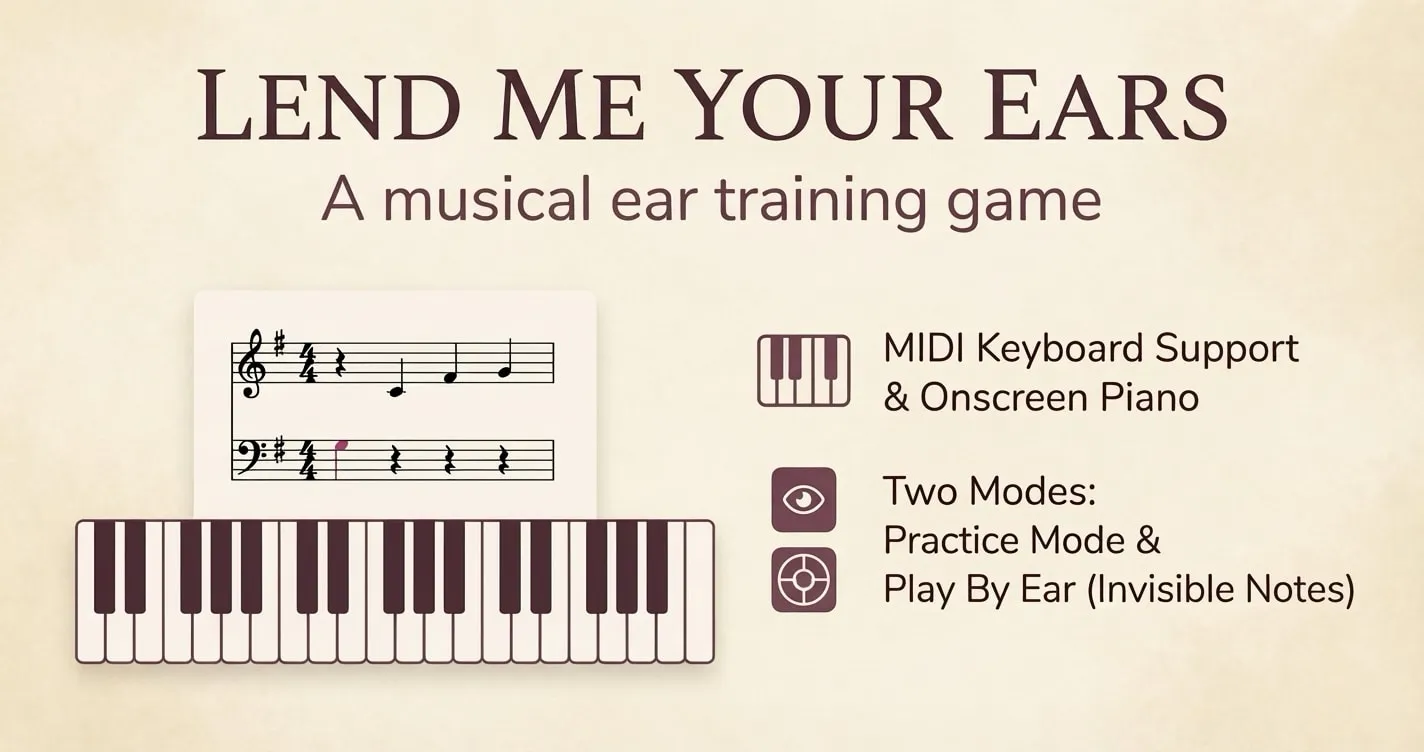 Screenshot of Lend Me Your Ears