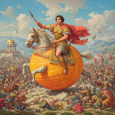 Midjourney 7 - Alexander the Great attempt