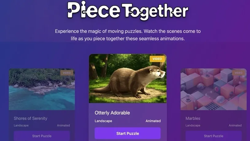 Screenshot of Piece Together