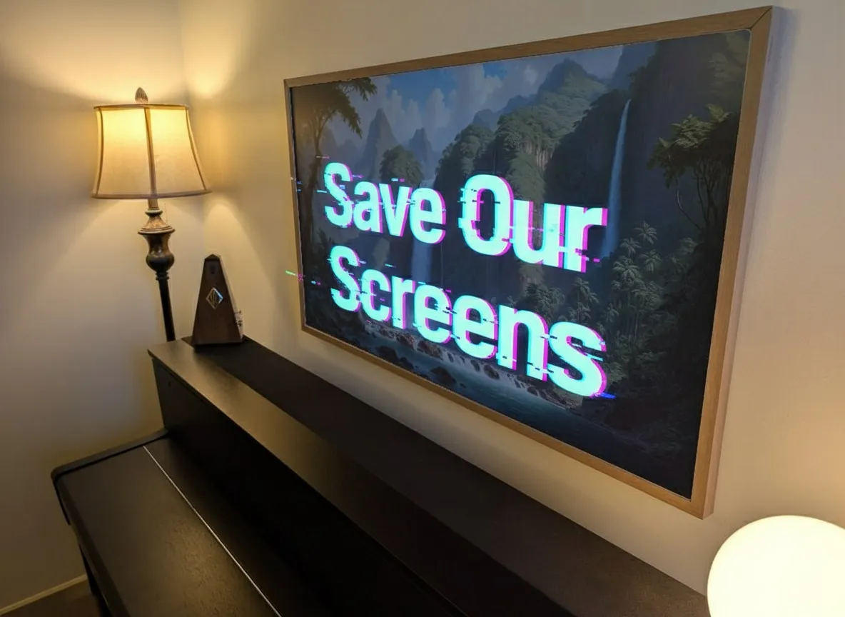 Screenshot of Save Our Screens
