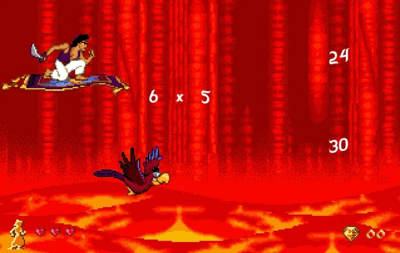 Aladdin's Mathemagical Flying Carpet - Game Preview