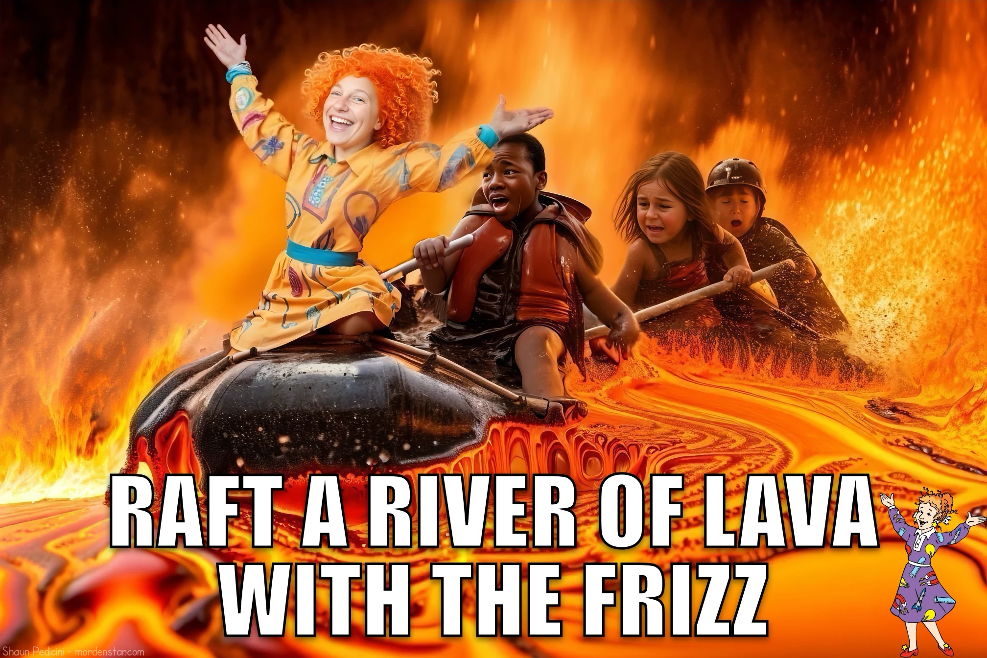 Ms. Frizzle and the Childlike Sizzle