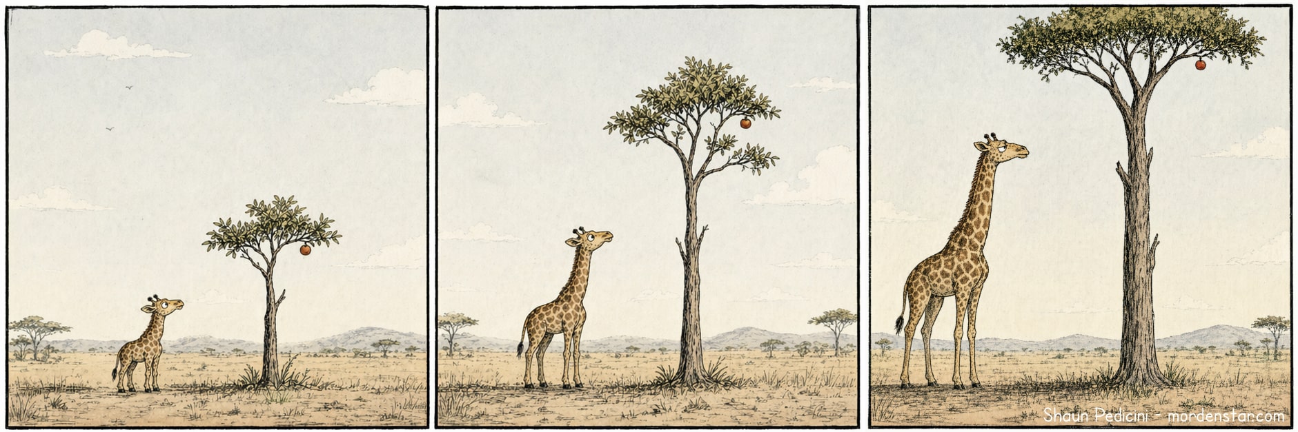 Geoffrey the Frustrated Giraffe